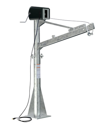 AC POWER JIB CRANE 1.5K 66 IN BOOM GALV - Model WTJE153ACGAL